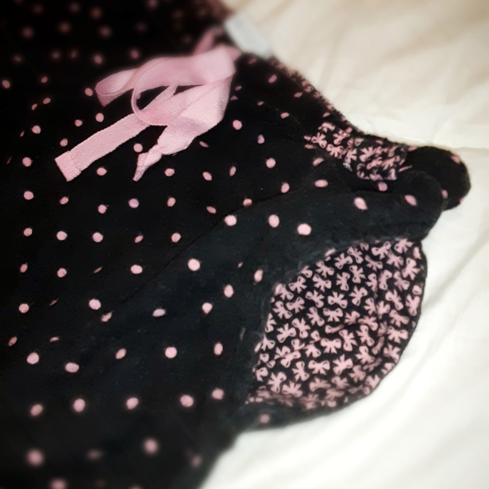 LizWear Pink Polka Dot PJs - Picture 3 of 8